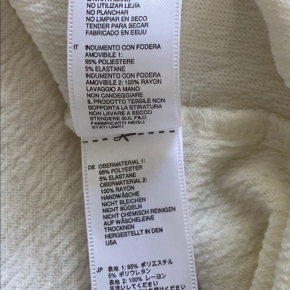 Forever 21 Satin White Crinkled Scoop Neck Top L/G - Picture 13 of 15